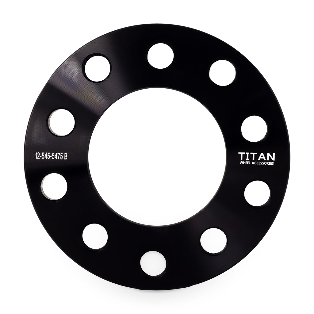1/2" Wheel Spacers for Wrangler | 5x4.5 — front view