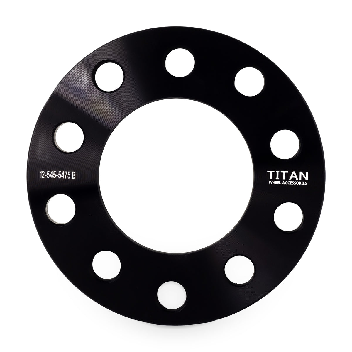 1/2" Wheel Spacers for Camaro Corvette S10 | 5x4.75 — front view