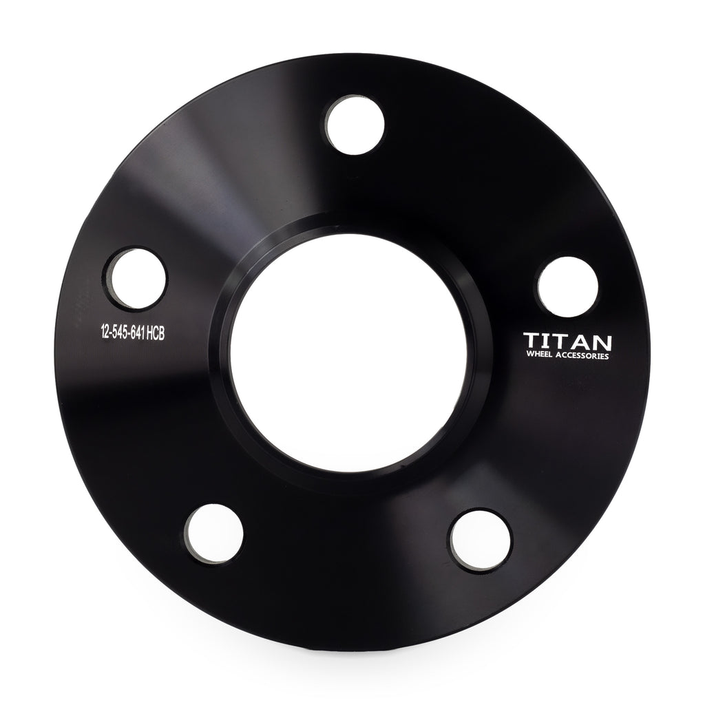 12mm Wheel Spacers for Acura TSX TL Honda Accord Civic | 5x114.3 | 64.1 Hubcentric — front view
