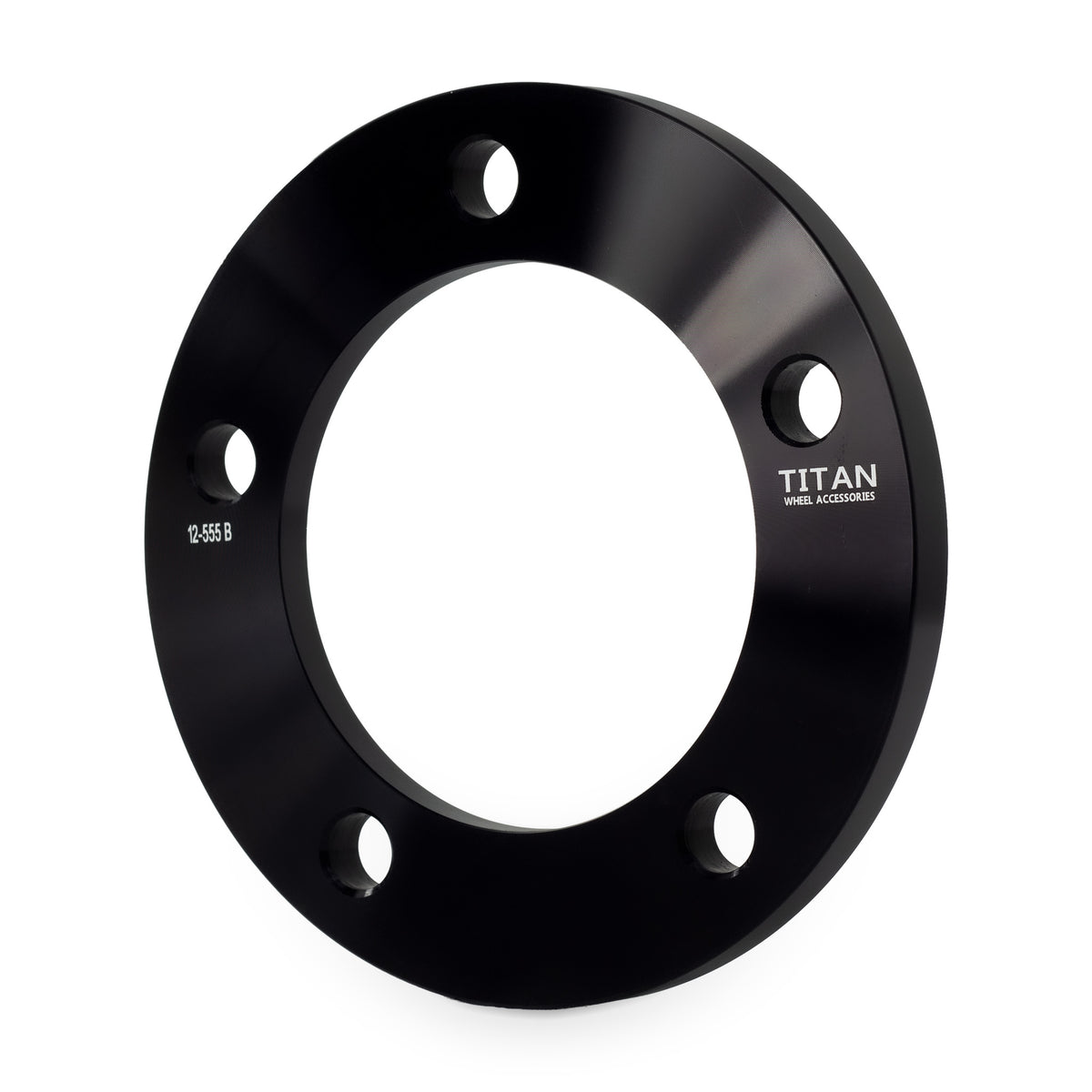1/2" Wheel Spacers for Jeep CJ Dodge Ram Ford Bronco | 5x5.5 (5x139.7) — front three-quarter view