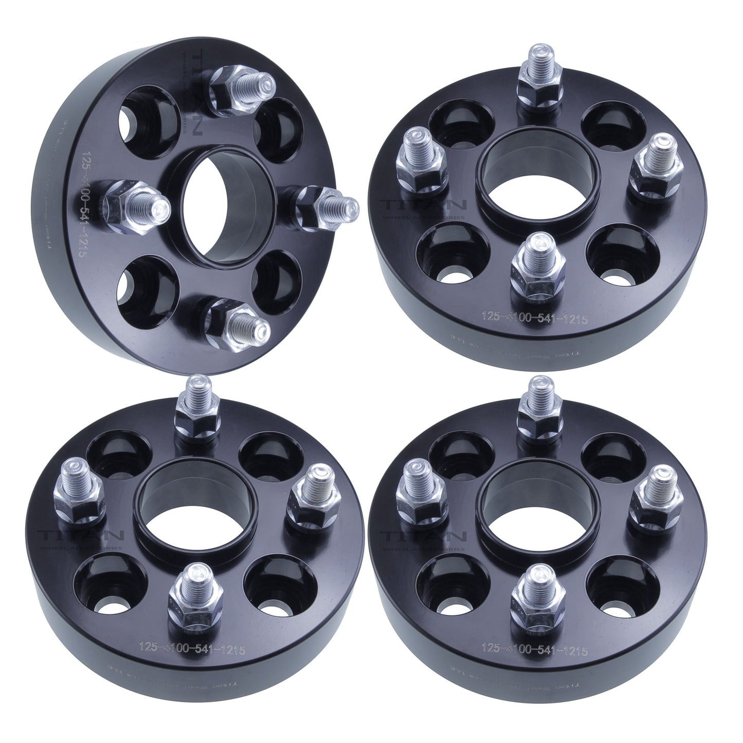 32mm (1.25") Wheel Spacers for Mazda Miata Scion xB Toyota MR2 Celica | 4x100 | 54.1 Hubcentric |12x1.5 Studs |