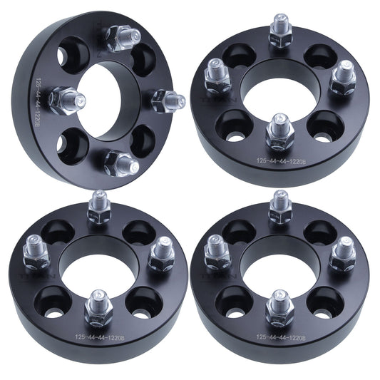 25mm (1") Wheel Spacers for Honda Civic Acura Integra Mazda Protege Miata Toyota MR2 | 4x100 | 12x1.5 Studs |
