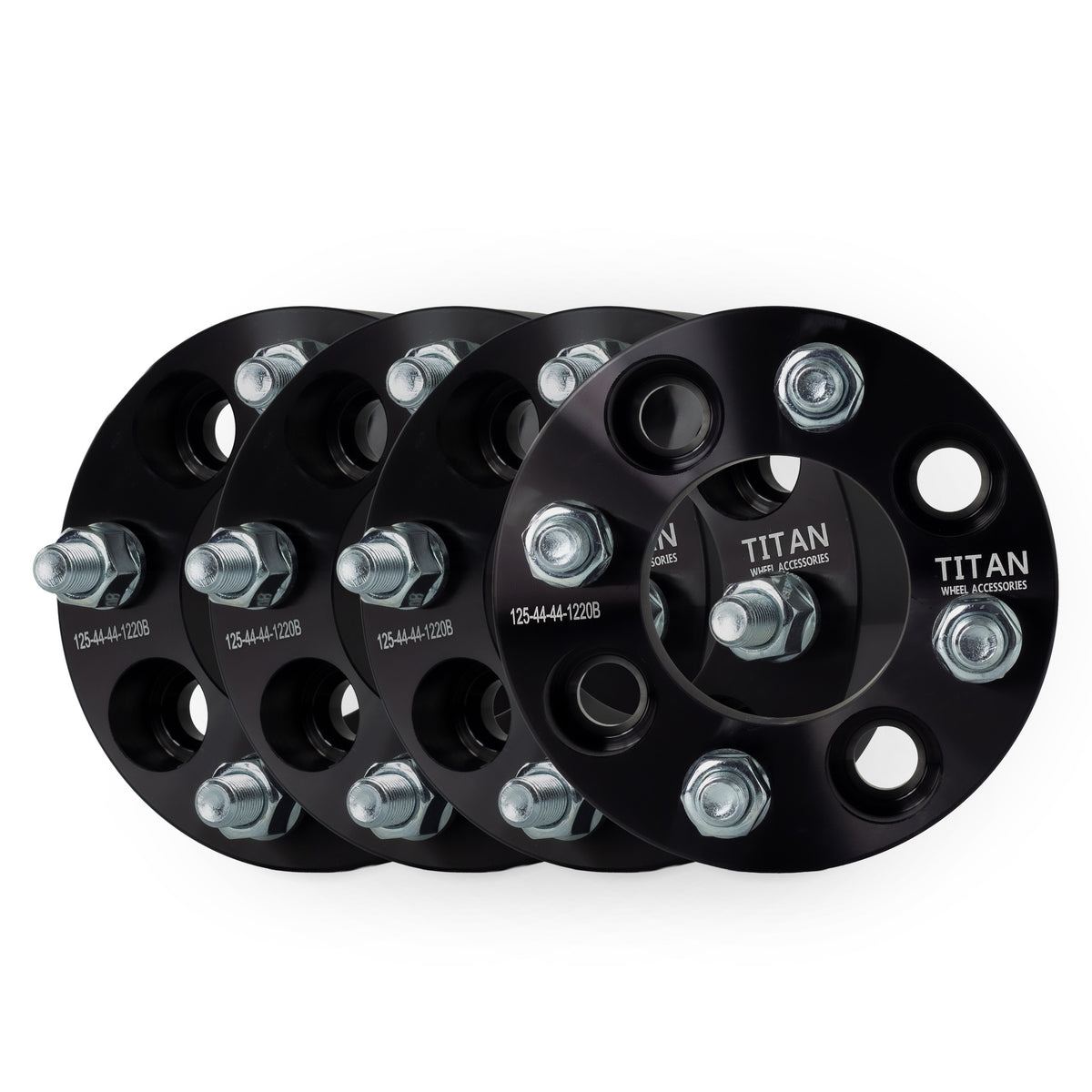 1.25" Wheel Spacers for EZ GO Club Car Golf Cart | 4x4 | 1/2x20 — set of 4
