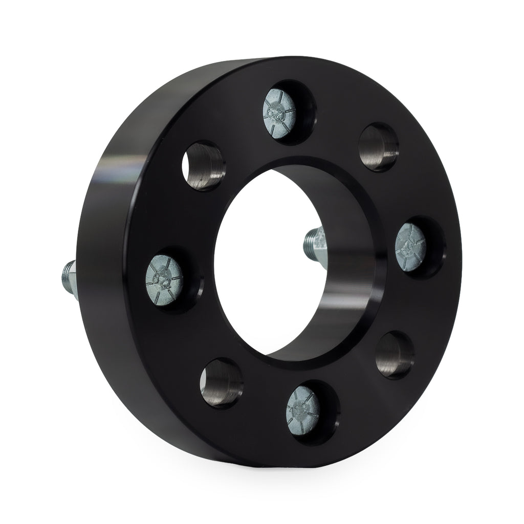 1.25" Wheel Spacers for EZ GO Club Car Golf Cart | 4x4 | 1/2x20 — rear three-quarter view