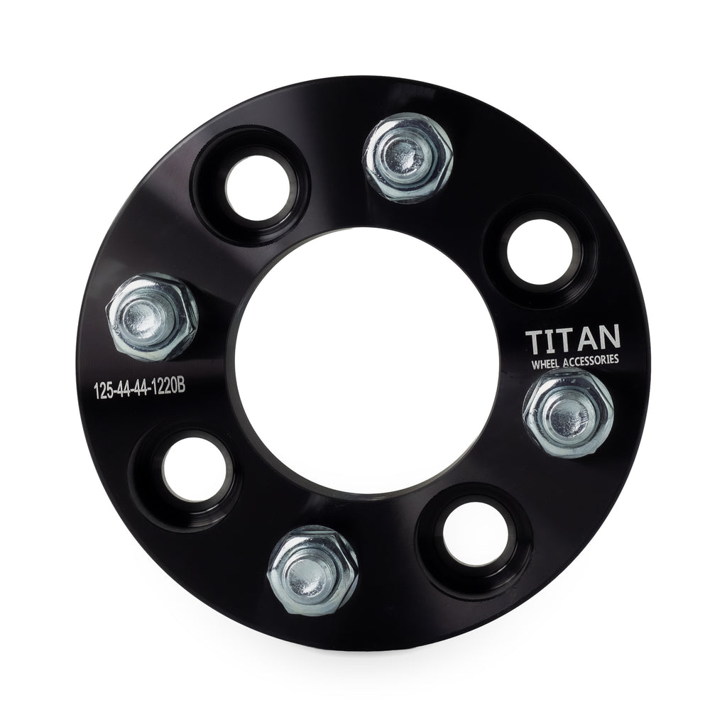 1.25" Wheel Spacers for EZ GO Club Car Golf Cart | 4x4 | 1/2x20 — front view