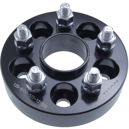 38mm (1.5") Wheel Spacers | 5x100 | 57.1 Hubcentric |12x1.5 Studs |