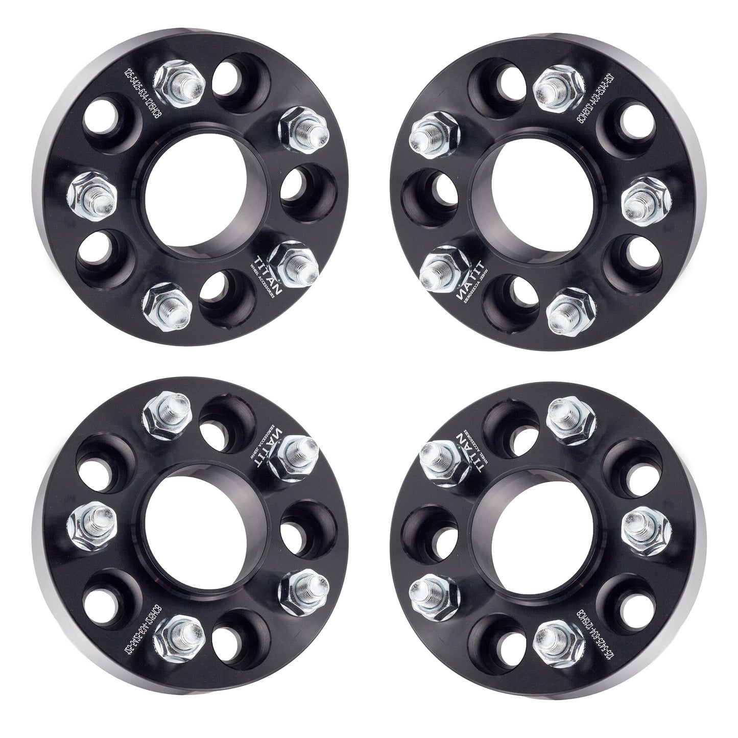 Espaciadores de ruedas de 1,25" (32 mm) para Volvo C30 C70 S40 V50 | 5x4,25 (5x108) | 63,4 Hubcentric | Pernos de 12x1,5 |