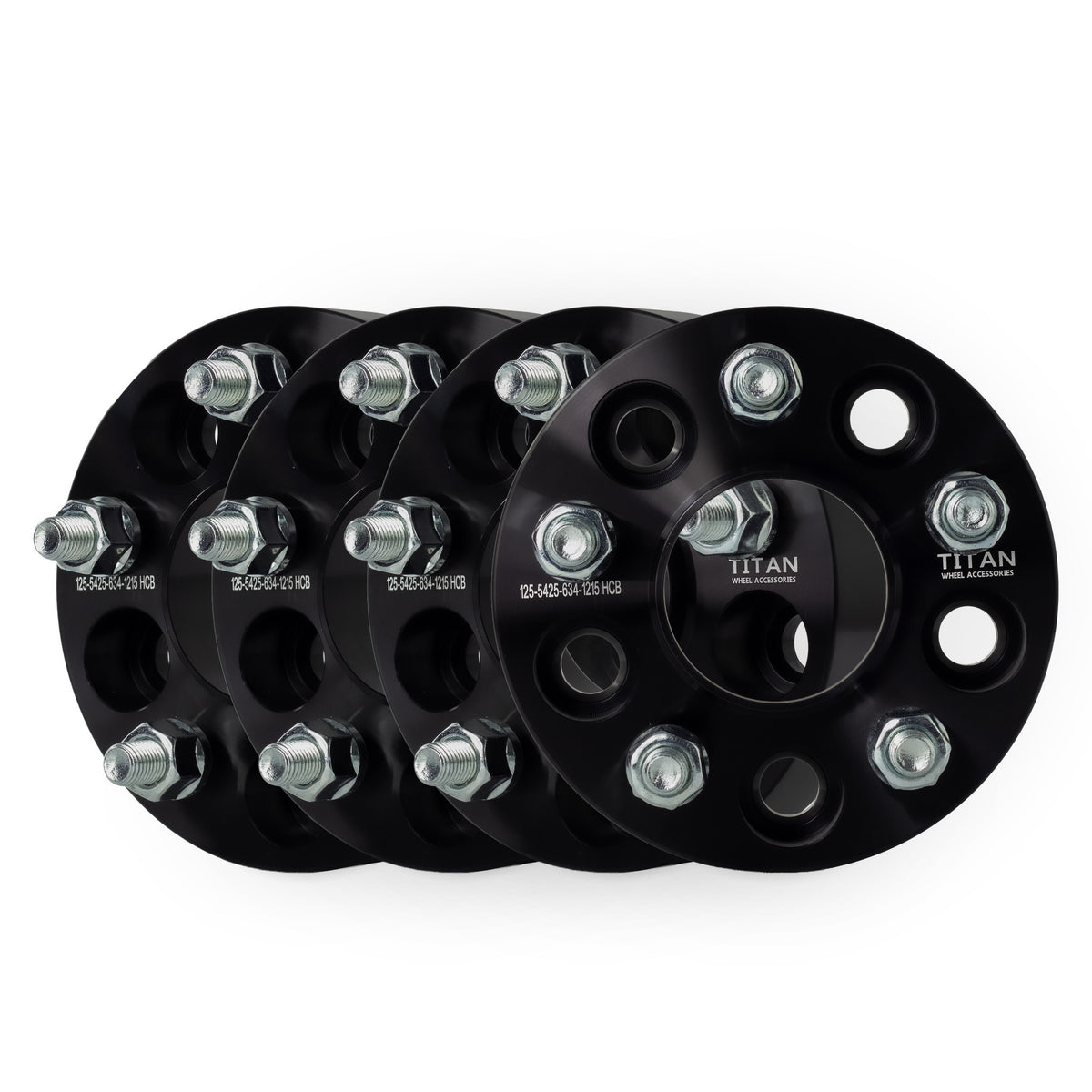 1.25" (32mm) Wheel Spacers for Lincoln Continental LS MKC MKZ Mercury Monterey | 5x4.25 (5x108) | 63.4 Hubcentric — set of 4