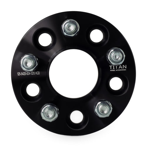 1.25" (32mm) Wheel Spacers for Lincoln Continental LS MKC MKZ Mercury Monterey | 5x4.25 (5x108) — front view