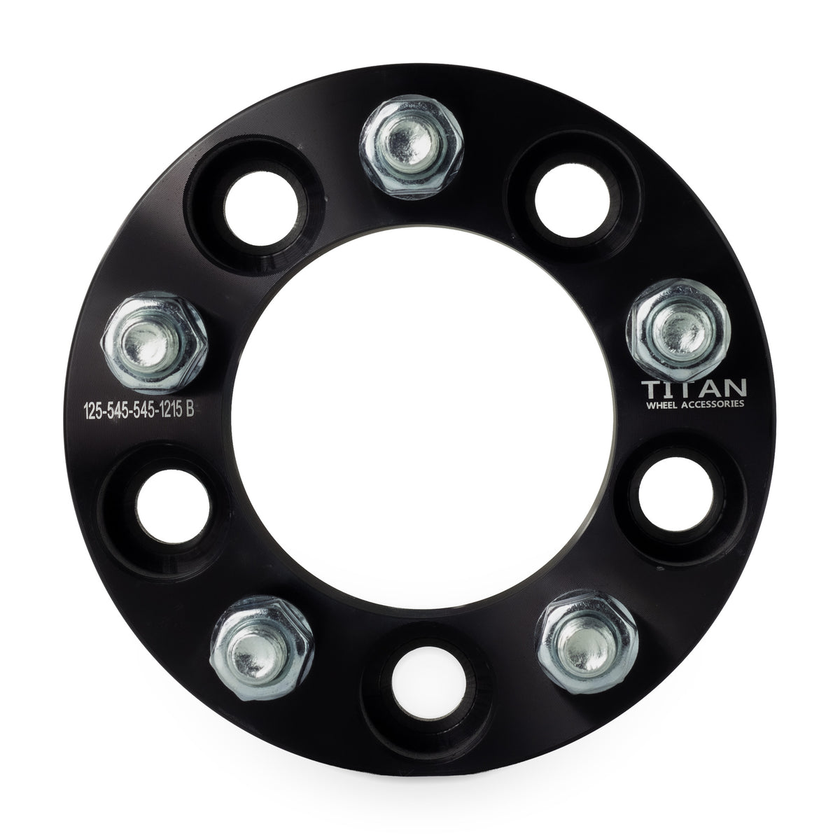 32mm (1.25") Wheel Spacers for Mitsubishi Chrysler Dodge | 5x114.3 (5x4.5) | 12x1.5 Studs — front view