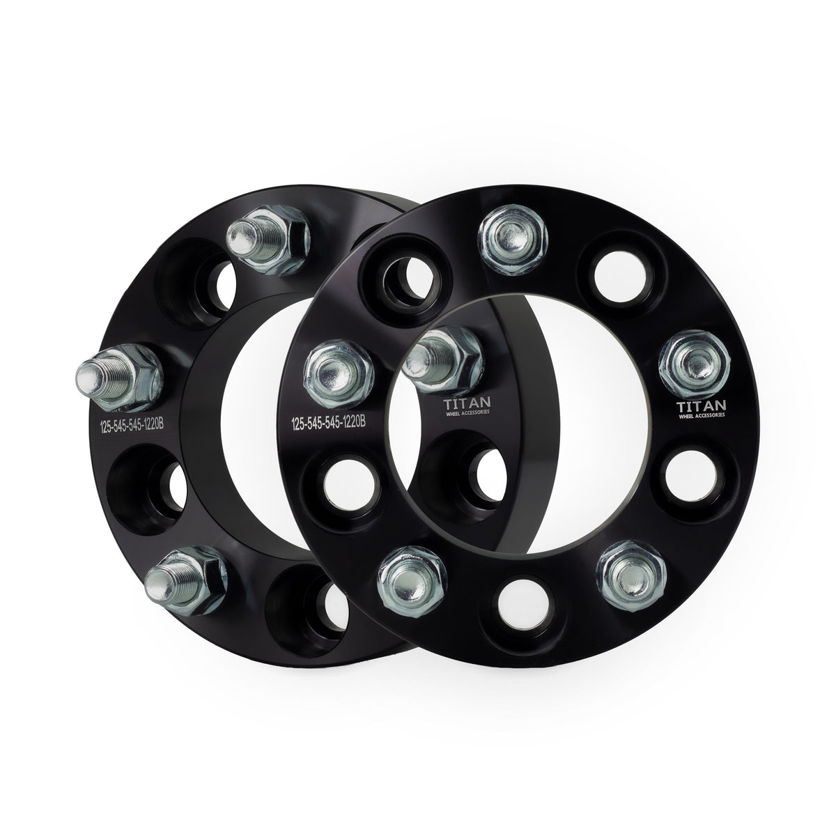 1.25" (32mm) Wheel Spacers for Jeep Wrangler TJ YJ XJ KJ | 5x4.5 (5x114.3) | 1/2x20 Studs — pair of 2