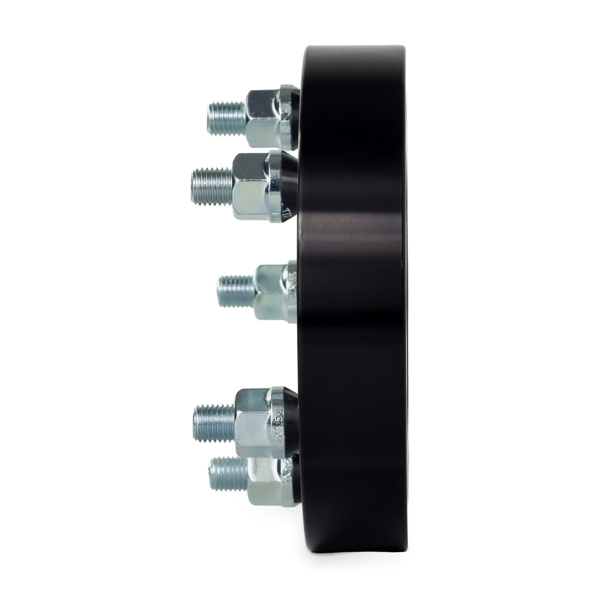 32mm (1.25") 5x114.3 (5x4.5) To 5x120 (5x4.75) Wheel Adapters | 12x1.5 Studs — side view