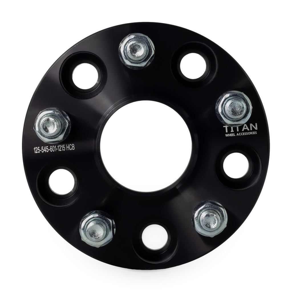 32mm (1.25") Wheel Spacers for Toyota Camry MR2 Supra Lexus IS | 5x114.3 (5x4.5) | 60.1 Hubcentric |12x1.5 Studs — front view