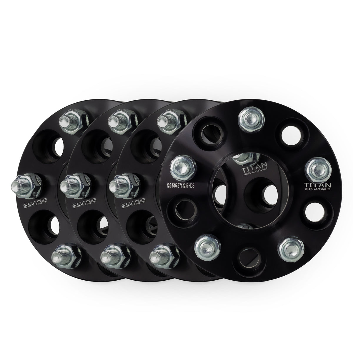 1.25" (32mm) Wheel Spacers for Mazda RX7 RX8 Miata | 5x114.3 | 67.1 Hubcentric | 12x1.5 Studs — set of 4