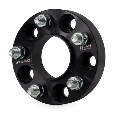 1.25" (32mm) Wheel Spacers for Ford Mustang Ranger Edge Explorer | 5x4.5 (5x114.3) | 70.5 Hubcentric |1/2x20 Studs
