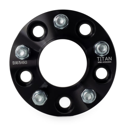 1.25" (32mm) Wheel Spacers for Chrysler 300 Dodge Charger Challenger | 5x4.5 |14x1.5 — front view