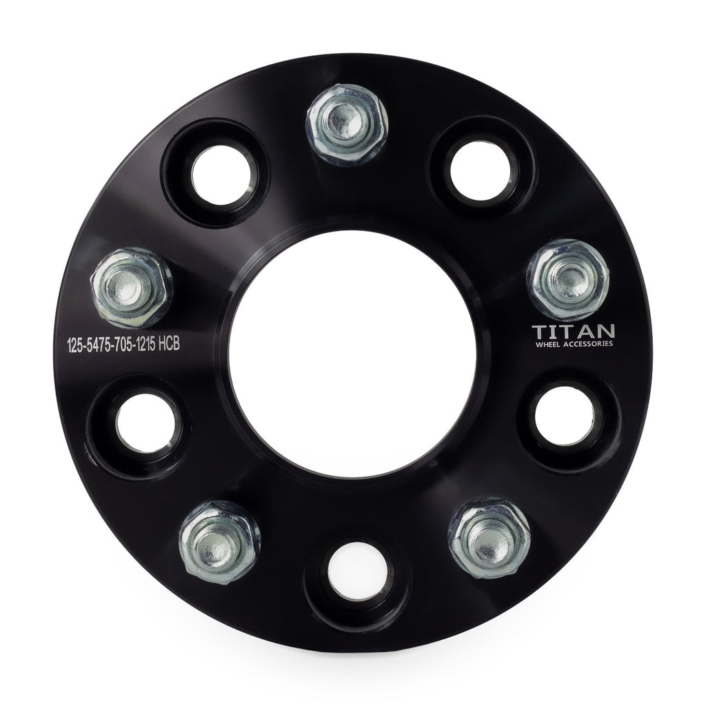 32mm (1.25") Wheel Spacers for Corvette Camaro Pontiac Firebirt S10 Blazer | 5x4.75 (5x120) | 70.5 Hubcentric — front view