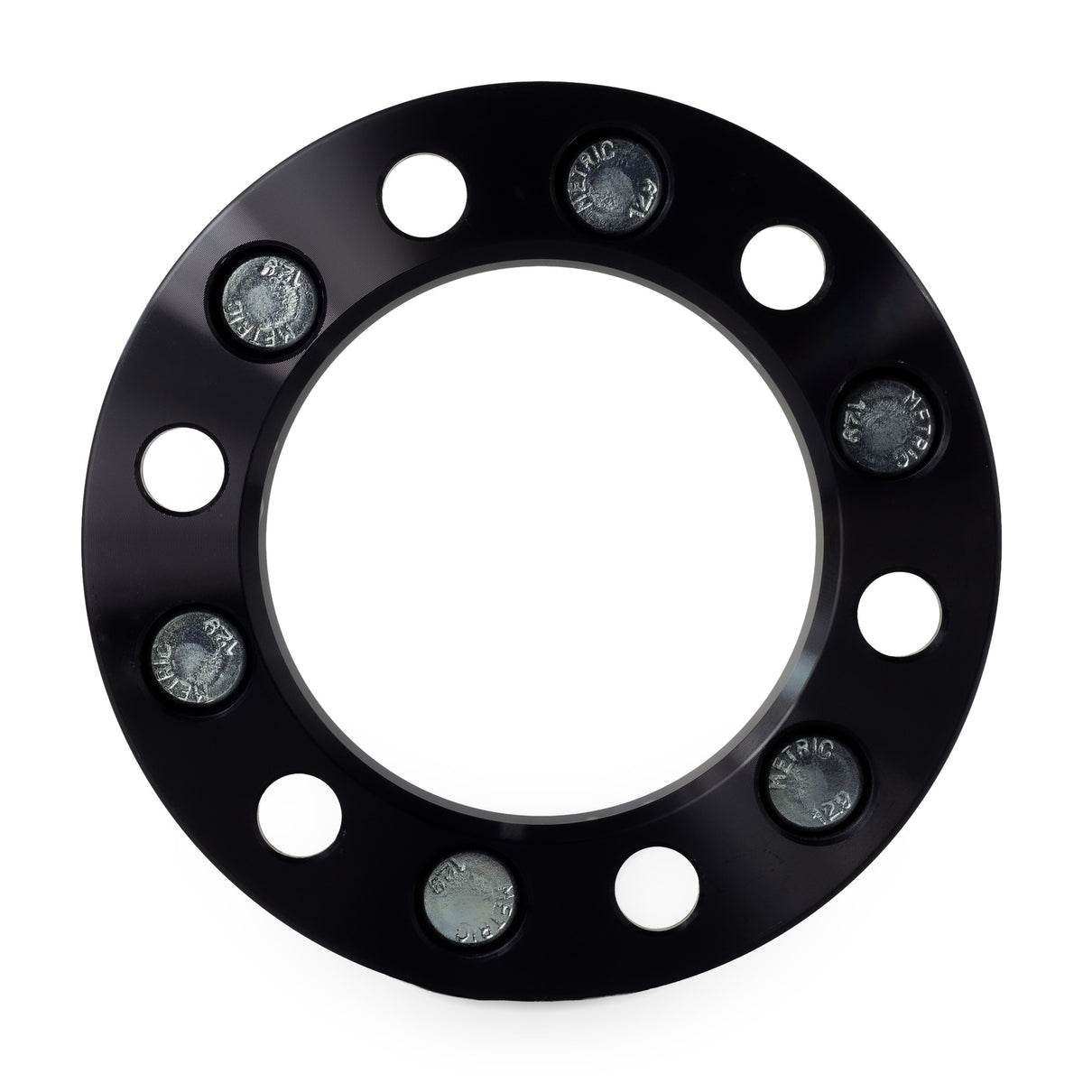 1.25" 6x4.5 to 6x5.5 Wheel Adapters for Dodge Dakota Durango Nissan Pathfinder | 1/2x20 Studs — rear view