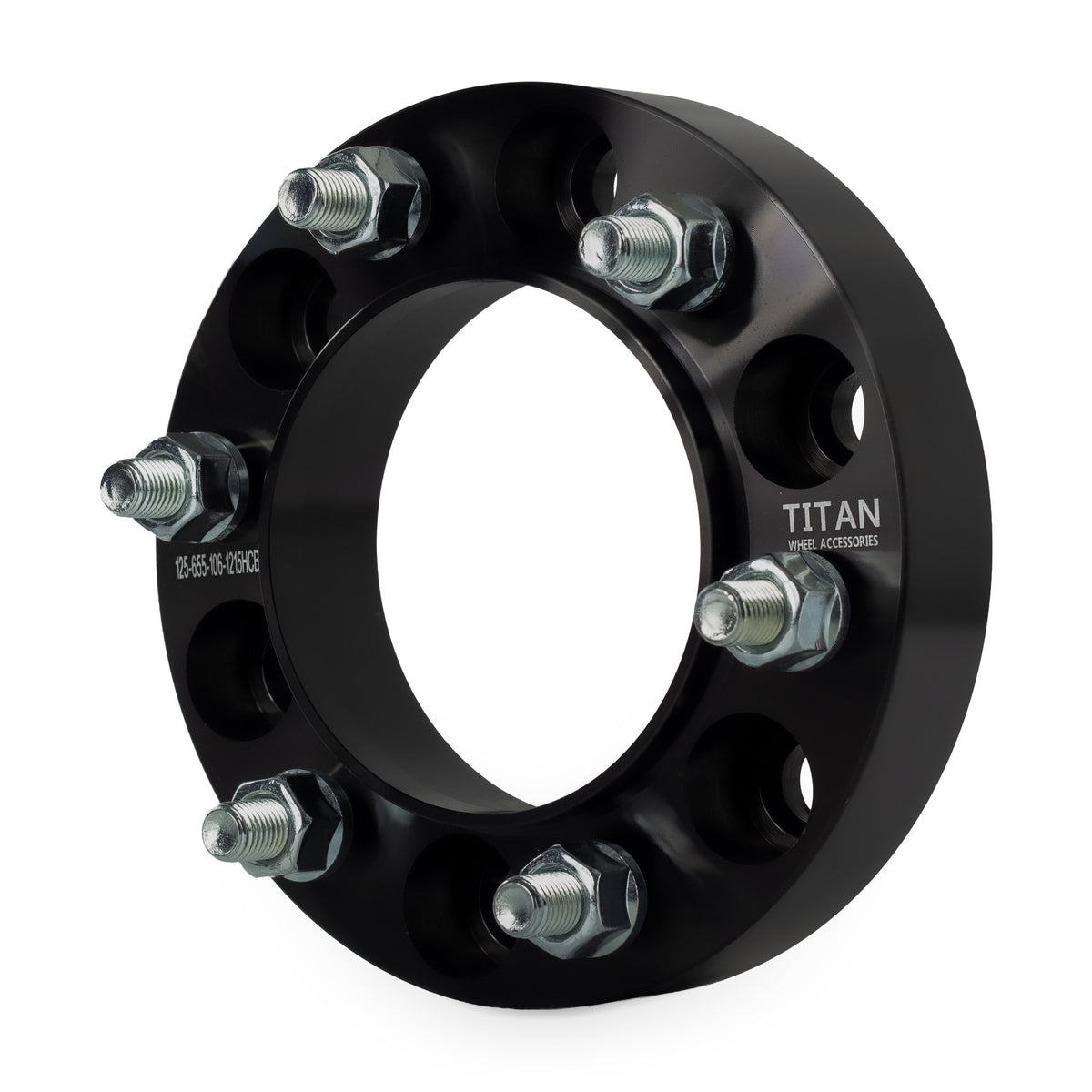 1.25" Wheel Spacers for Toyota 4 Runner FJ Cruiser | 6x139.7 (6x5.5) — front three-quarter view