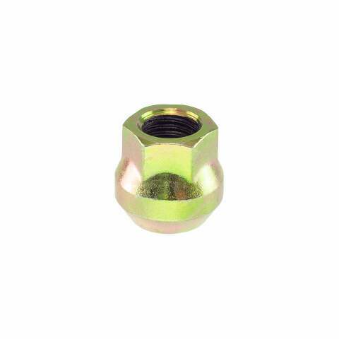 12x1.5 Open Bulge Acorn 17mm Head Zinc Lug Nuts — view 3