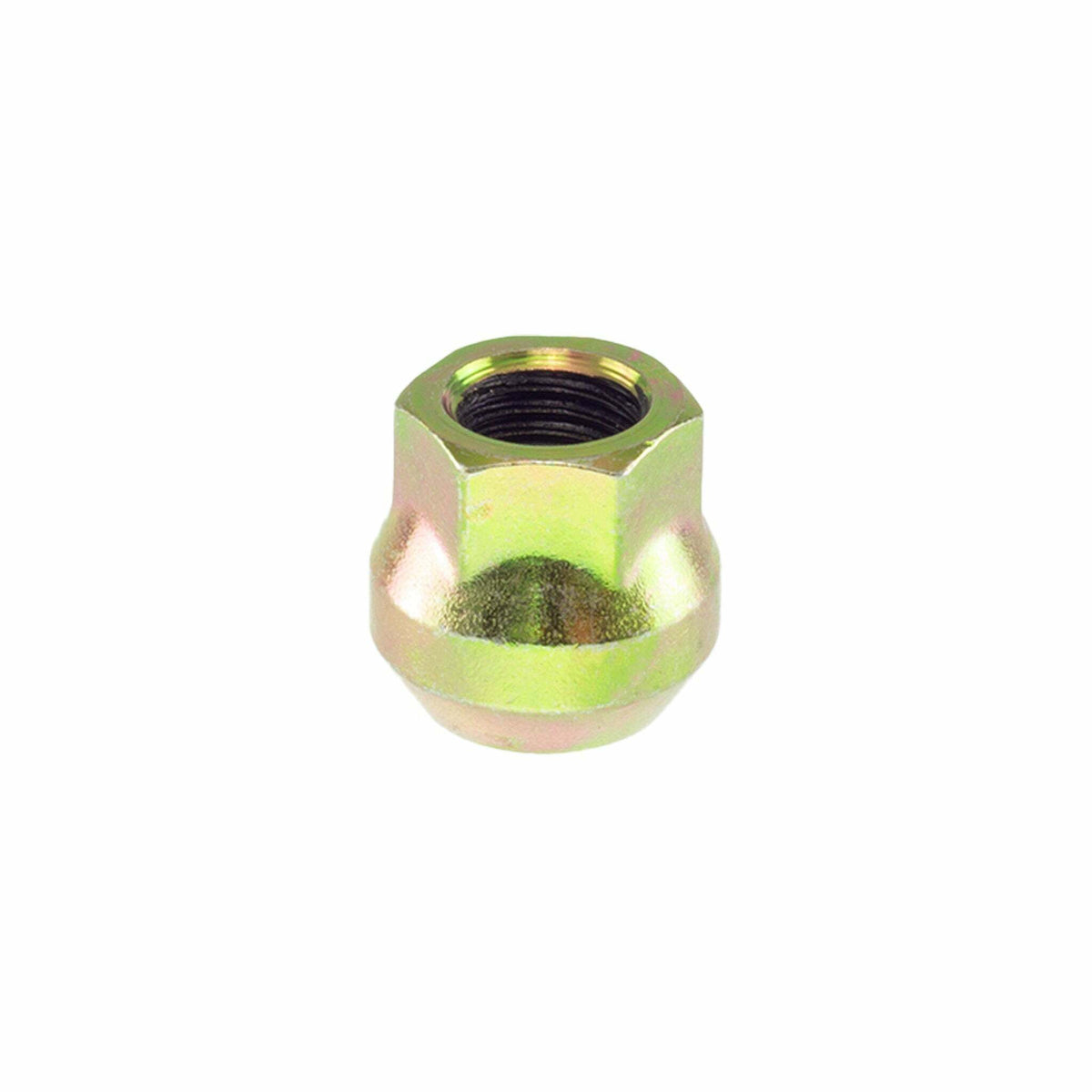 12x1.5 Open Bulge Acorn 17mm Head Zinc Lug Nuts — view 2