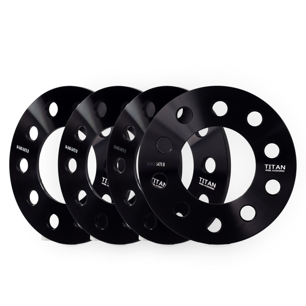 1/4" Wheel Spacers for Camaro Corvette S10 Blazer S15 Jimmy | 5x4.75 (5x120) — set of 4