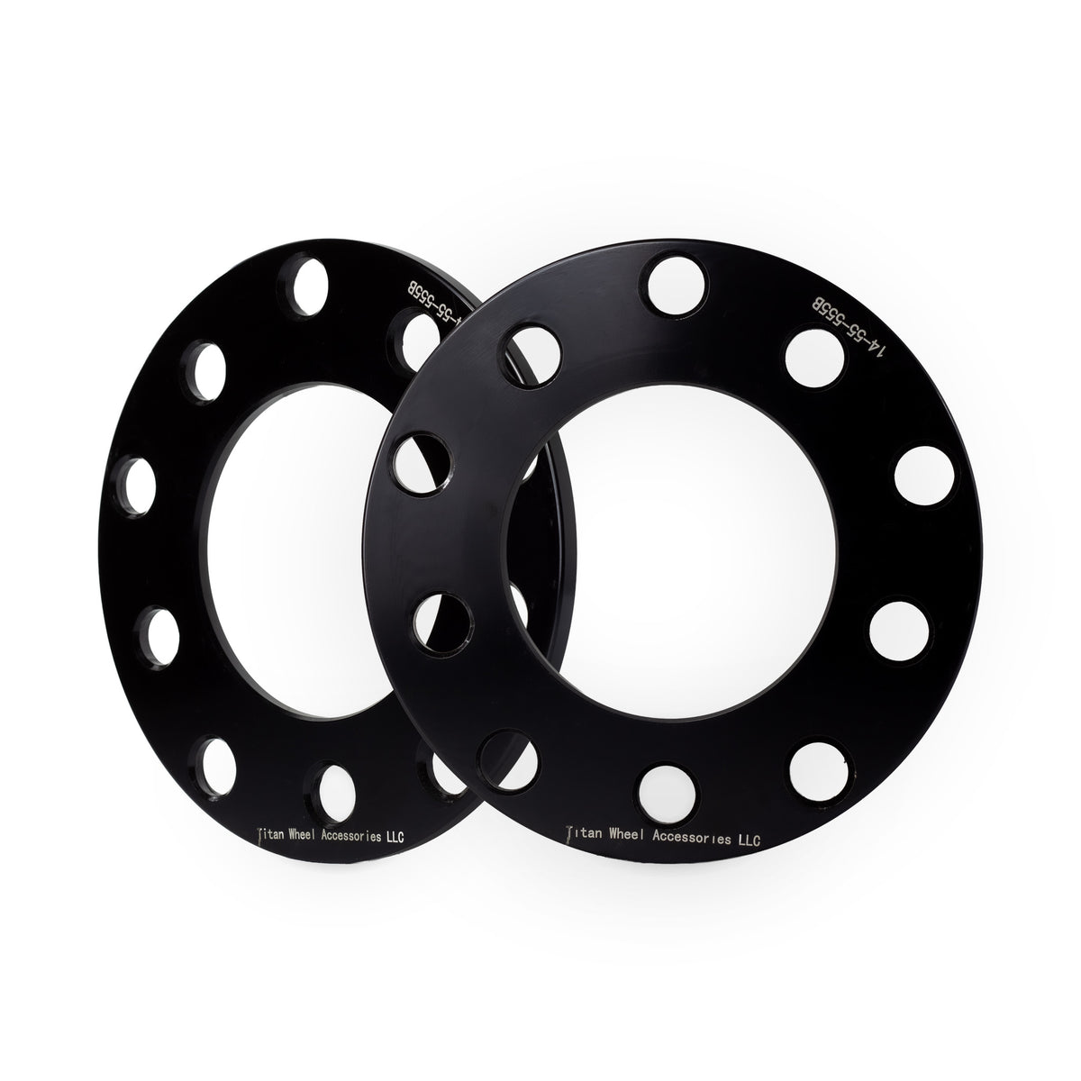 1/4" Wheel Spacers for Jeep Dodge Ram Ford Bronco | 5x5.5 (5x139.7) — pair of 2