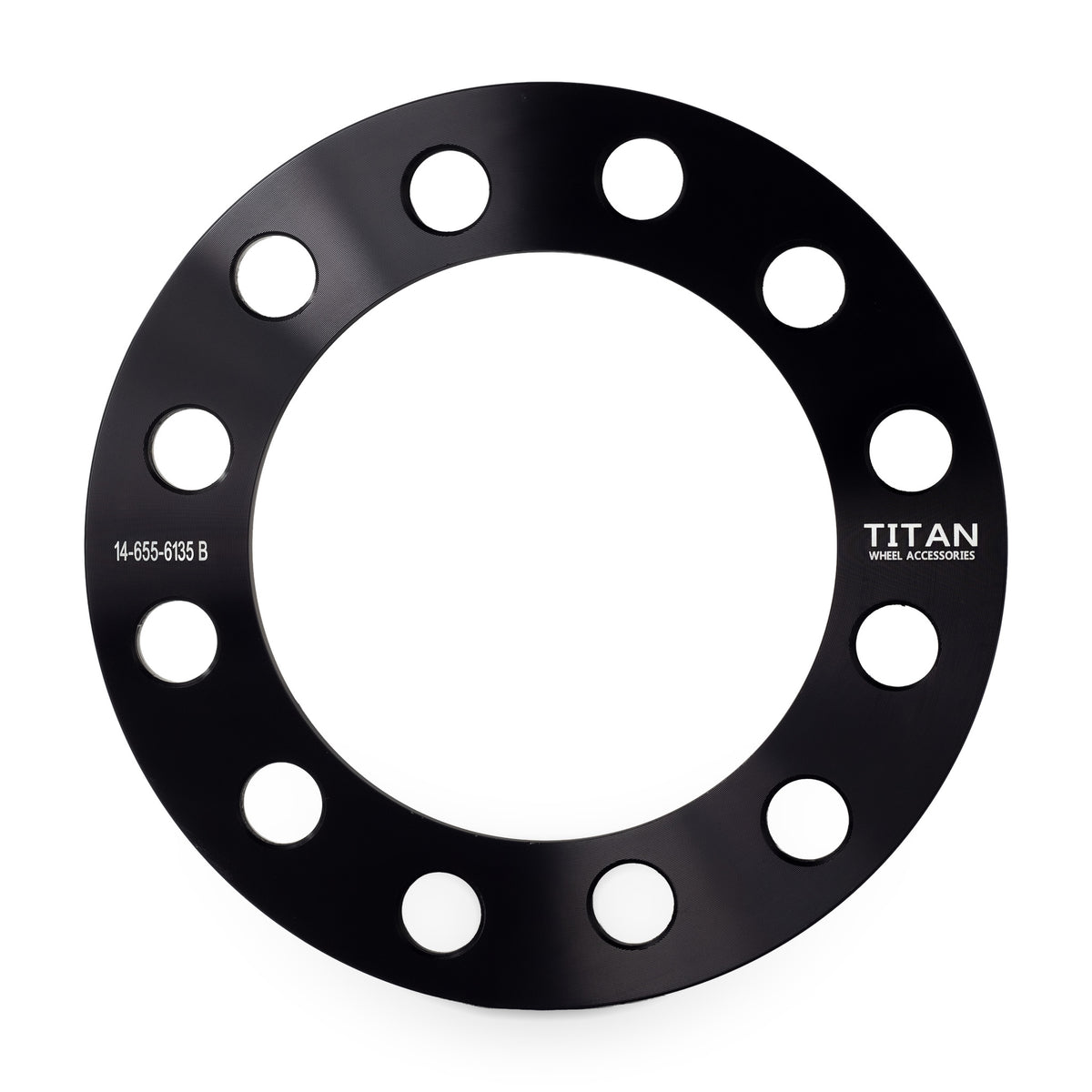 1/4" Wheel Spacers for Cadillac Chevy GMC Trucks SUV Van | 6x5.5 (6x139.7) — front view