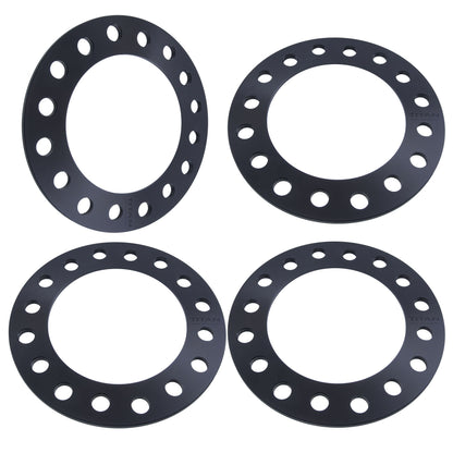 1/4" Wheel Spacers for Chevy Silverado GMC Sierra Yukon Dodge Ram | Dual Drilled 8x180 and 8x6.5 |