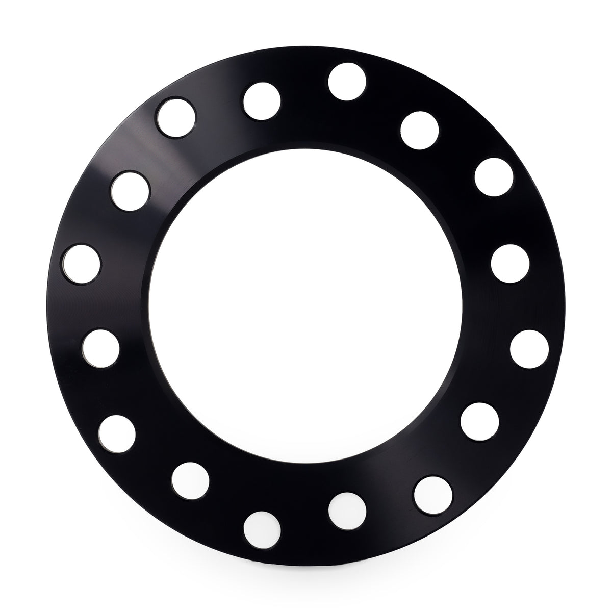1/4" Wheel Spacers for Chevy Silverado GMC Sierra Yukon Dodge Ram | Dual Drilled 8x180 and 8x6.5 — rear view