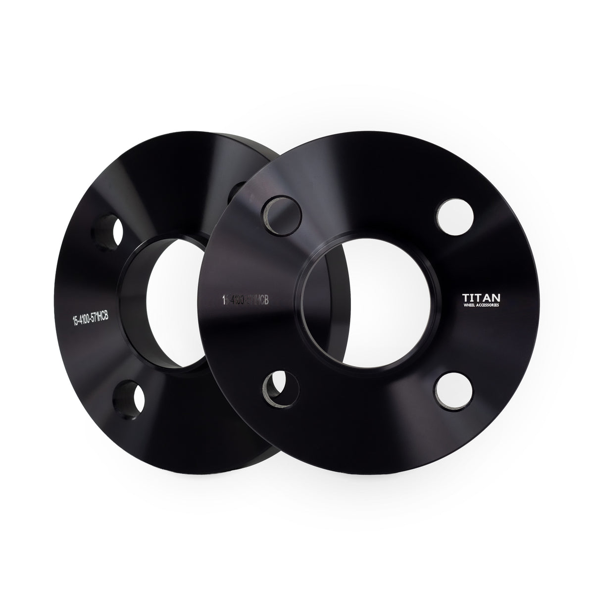 15mm Wheel Spacers for Audi BMW 4 Lug | 4x100 | 57.1 Hubcentric — pair of 2
