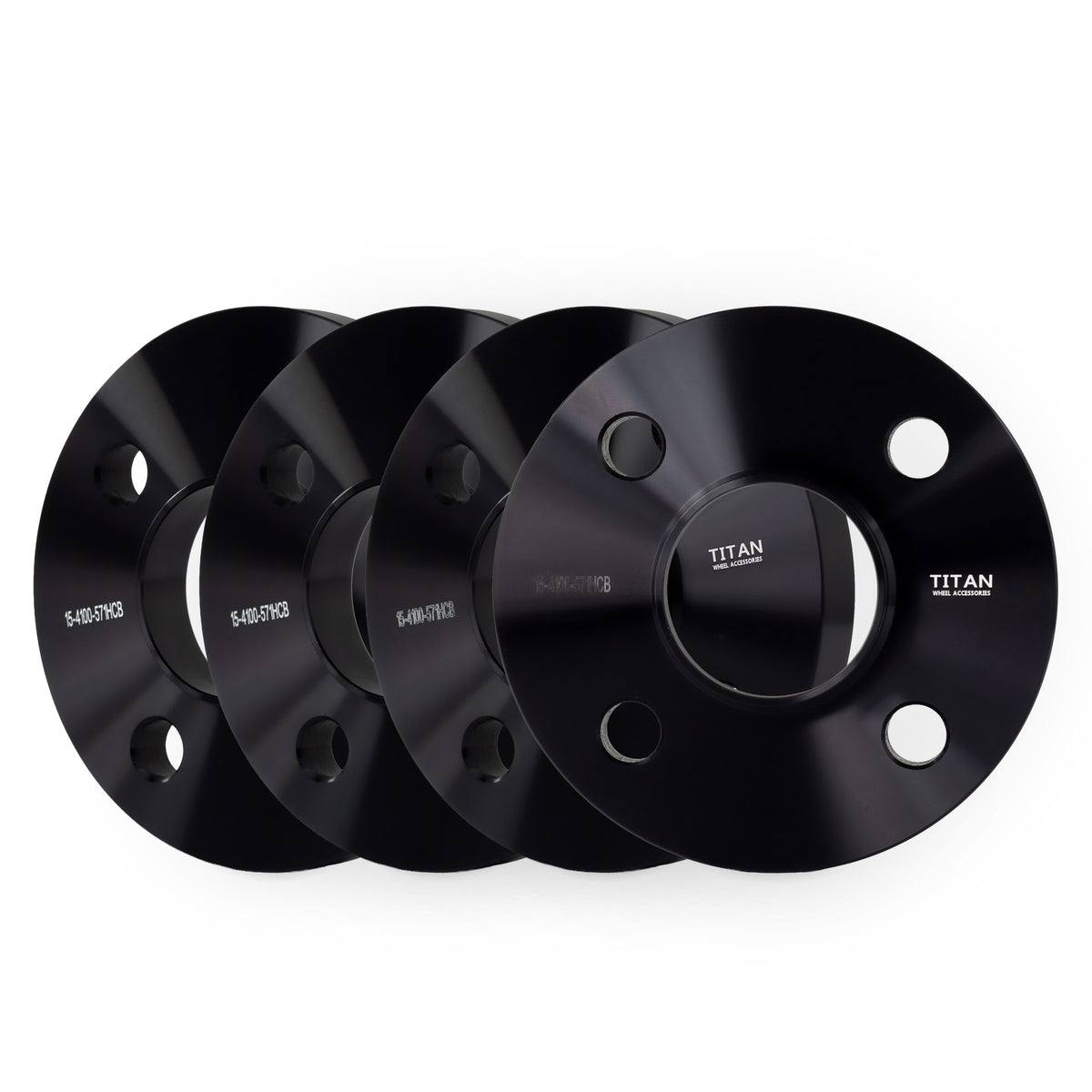 15mm Wheel Spacers for Audi BMW 4 Lug | 4x100 | 57.1 Hubcentric — set of 4