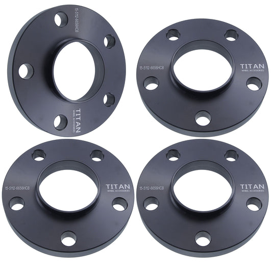 20mm Wheel Spacers for VW Audi Mercedes | 5x112 | 66.56 Hubcentric |