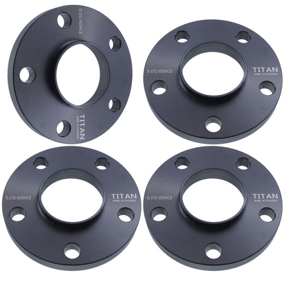 15mm Wheel Spacers for VW Audi Mercedes | 5x112 | 66.56 Hubcentric |