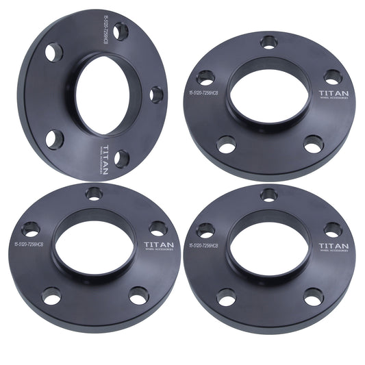 15mm Wheel Spacers for BMW 1 3 5 6 7 Series | 5x120 | 72.56 Hubcentric |