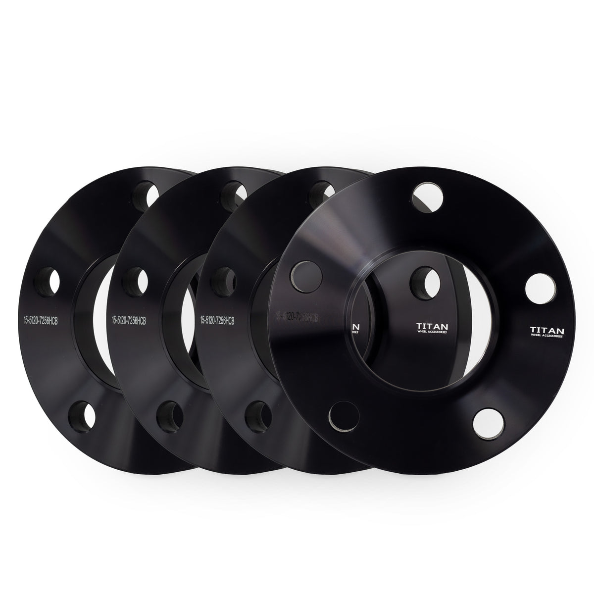 15mm Wheel Spacers for BMW 1 3 5 6 7 Series | 5x120 | 72.56 Hubcentric — set of 4
