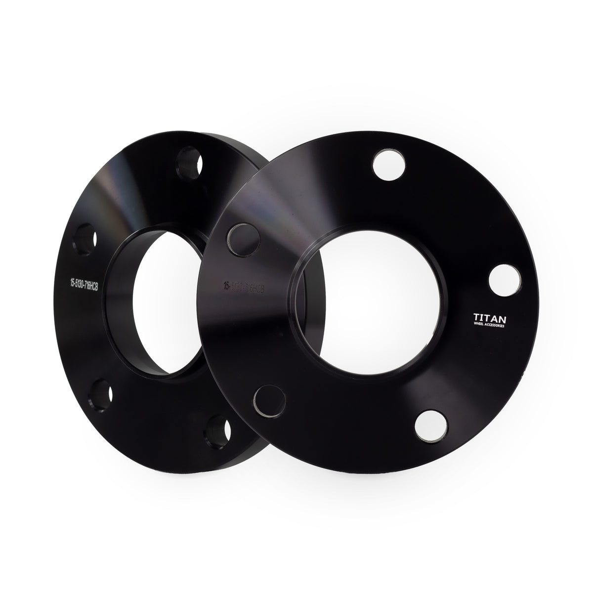 15mm Wheel Spacers for Porsche Audi VW SUVs | 5x130 | 71.6 Hubcentric — pair of 2