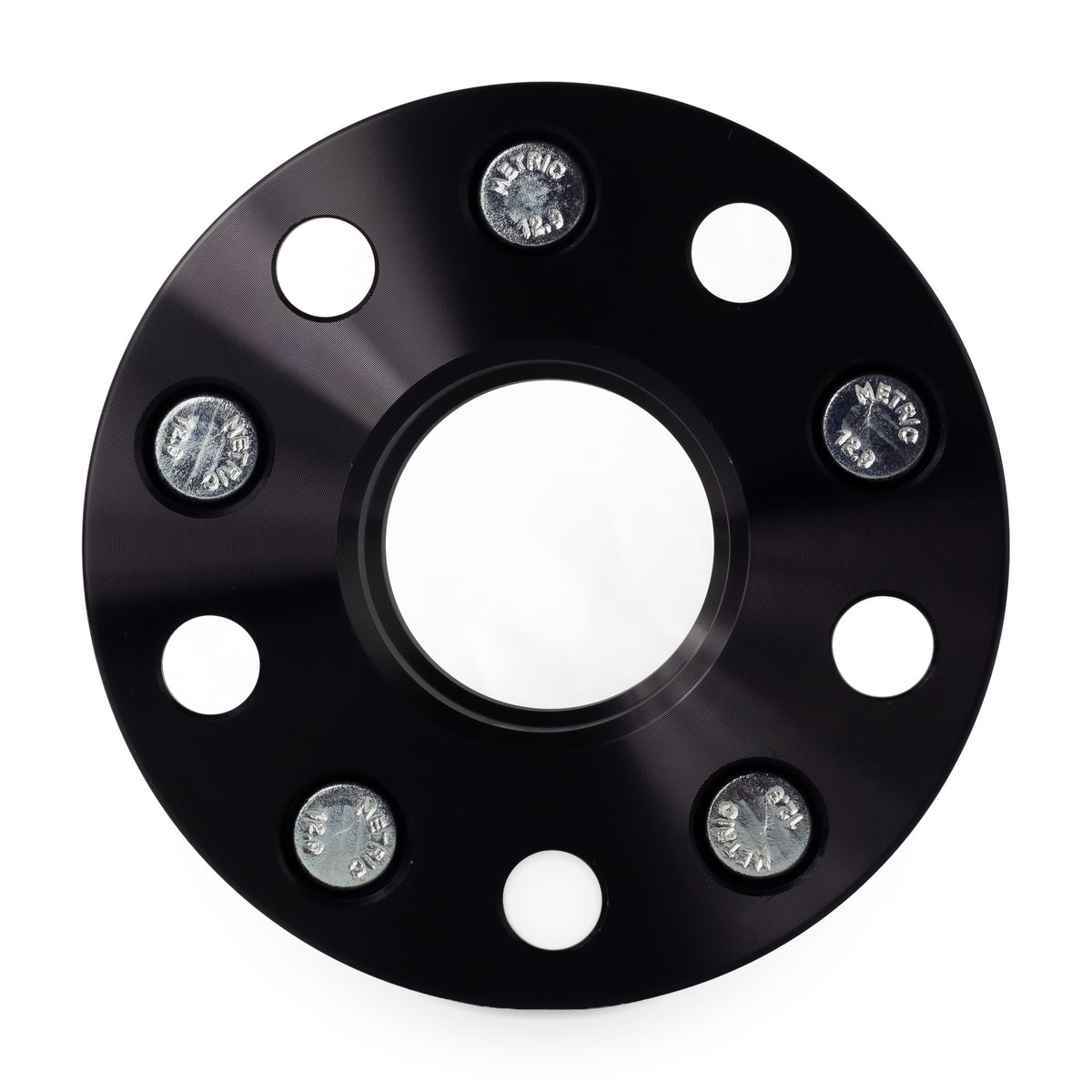 15mm Wheel Spacers for Dodge Stratus | 5x114.3 (5x4.5) | 57.1 Hubcentric |12x1.5 Studs — rear view