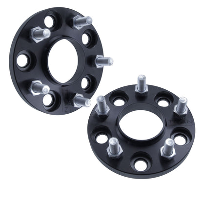 15mm Wheel Spacers for Nissan Infiniti Q50 G35 G37 350Z 370Z Altima Maxima | 5x114.3 (5x4.5) | 66.1 Hubcentric |12x1.25 Studs |