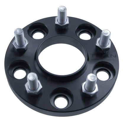 15mm Wheel Spacers for Nissan Infiniti Q50 G35 G37 350Z 370Z Altima Maxima | 5x114.3 (5x4.5) | 66.1 Hubcentric |12x1.25 Studs |