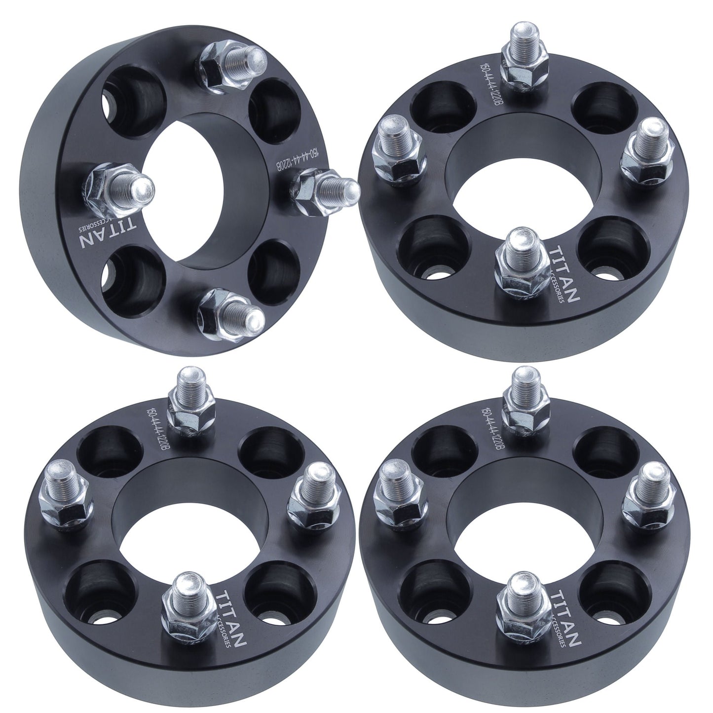 38mm (1.5") Wheel Spacers for EZ GO Club Car Golf Carts | 4x4 | 1/2x20 Studs |