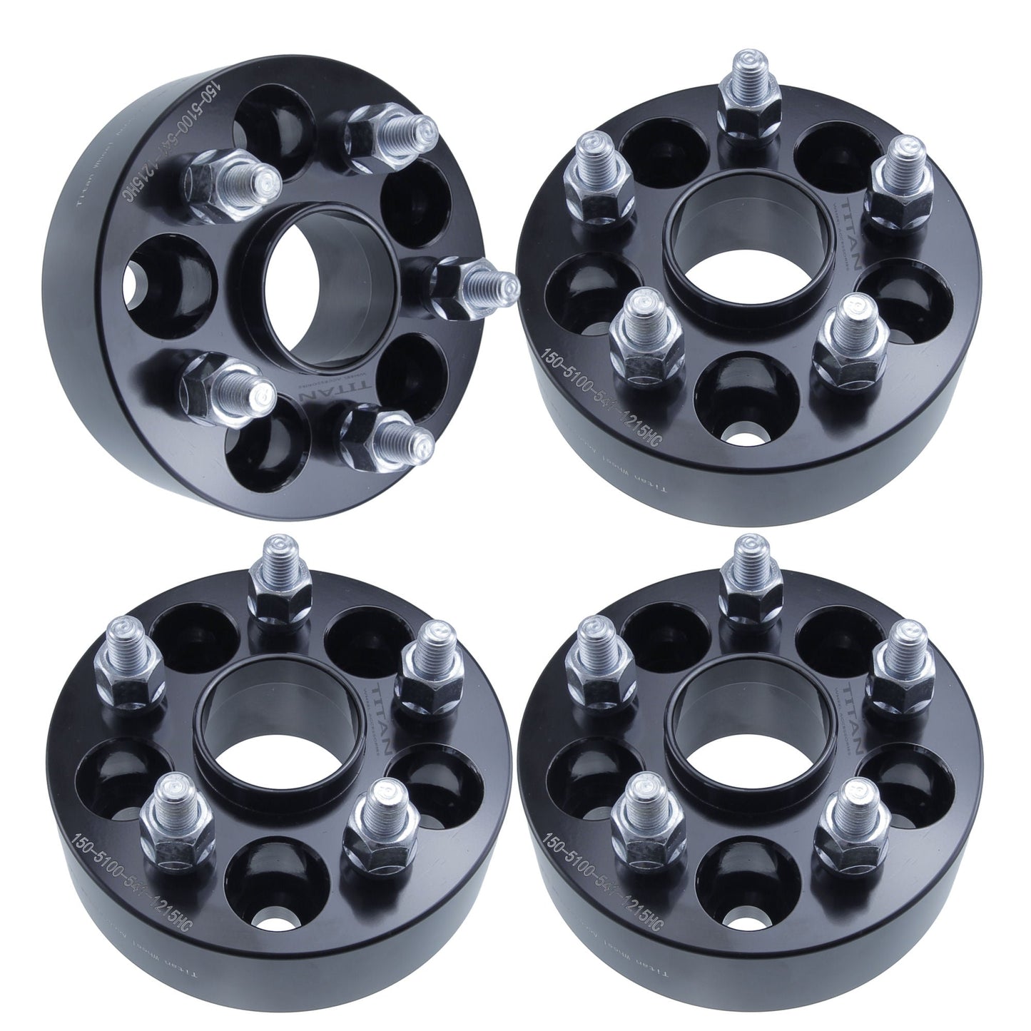 38mm (1.5") Wheel Spacers for Lexus CT200 Scion tC xD Toyota Corolla | 5x100 | 54.1 Hubcentric | 12x1.5 Studs |