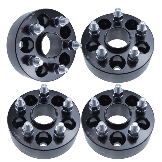 38mm (1.5") Wheel Spacers for Lexus CT200 Scion tC xD Toyota Corolla | 5x100 | 54.1 Hubcentric | 12x1.5 Studs |