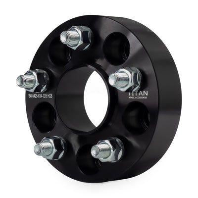 1.5" (38mm) Wheel Spacers for Jaguar F S X Type XE XF XJ XK | 5x4.25 (5x108) | 63.4 Hubcentric | 12x1.5 Studs