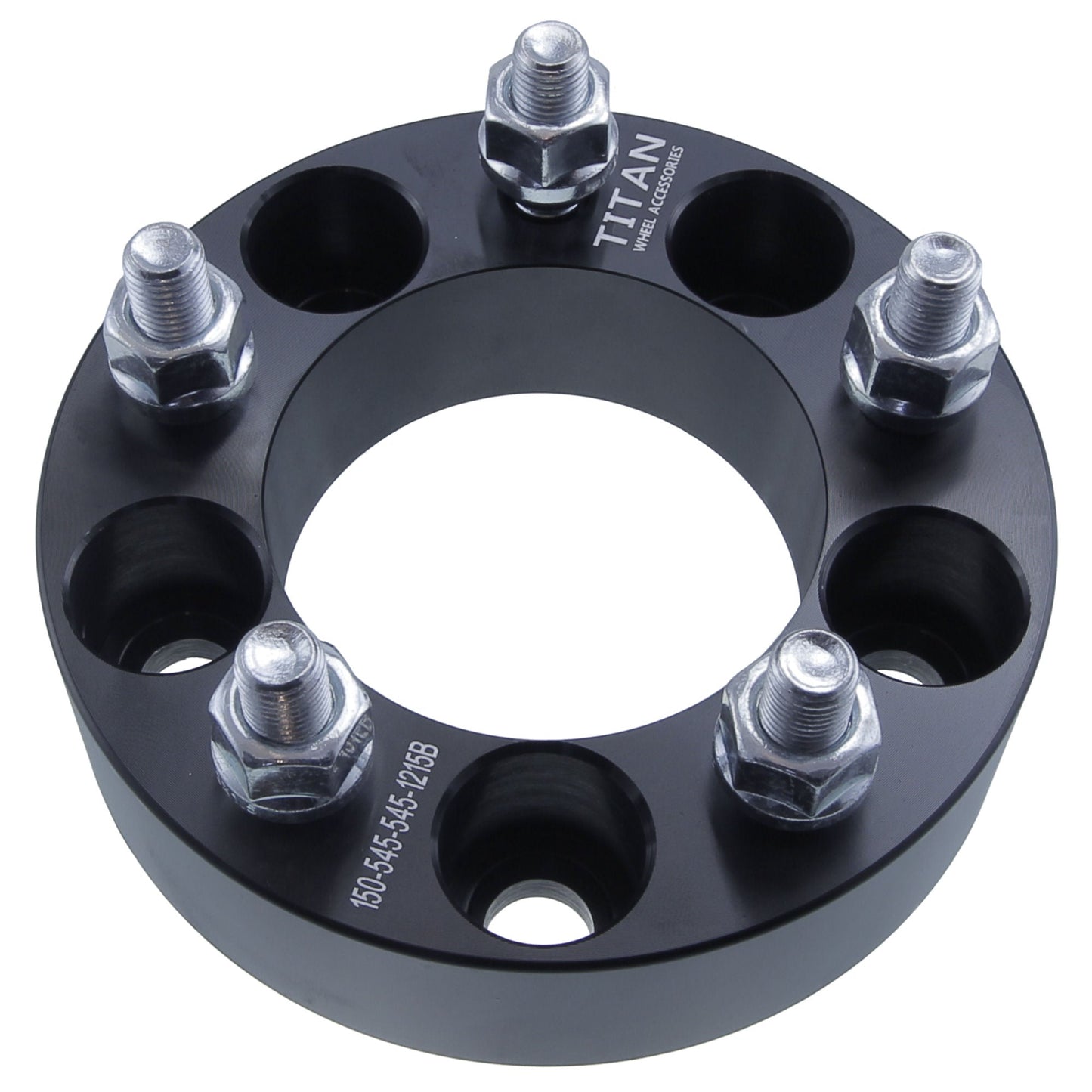 1.5" (38mm) Wheel Spacers for Chevy Buick Cadillac | 5x114.3 (5x4.5) | 12x1.5 Studs |