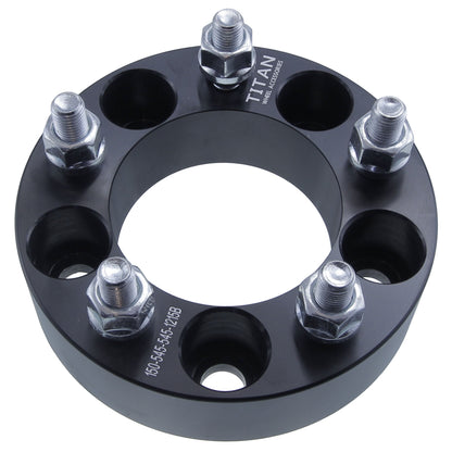 1" (25mm) Wheel Spacers for Mustang Ranger Edge Explorer | 5x4.5 | 1/2x20 Studs |
