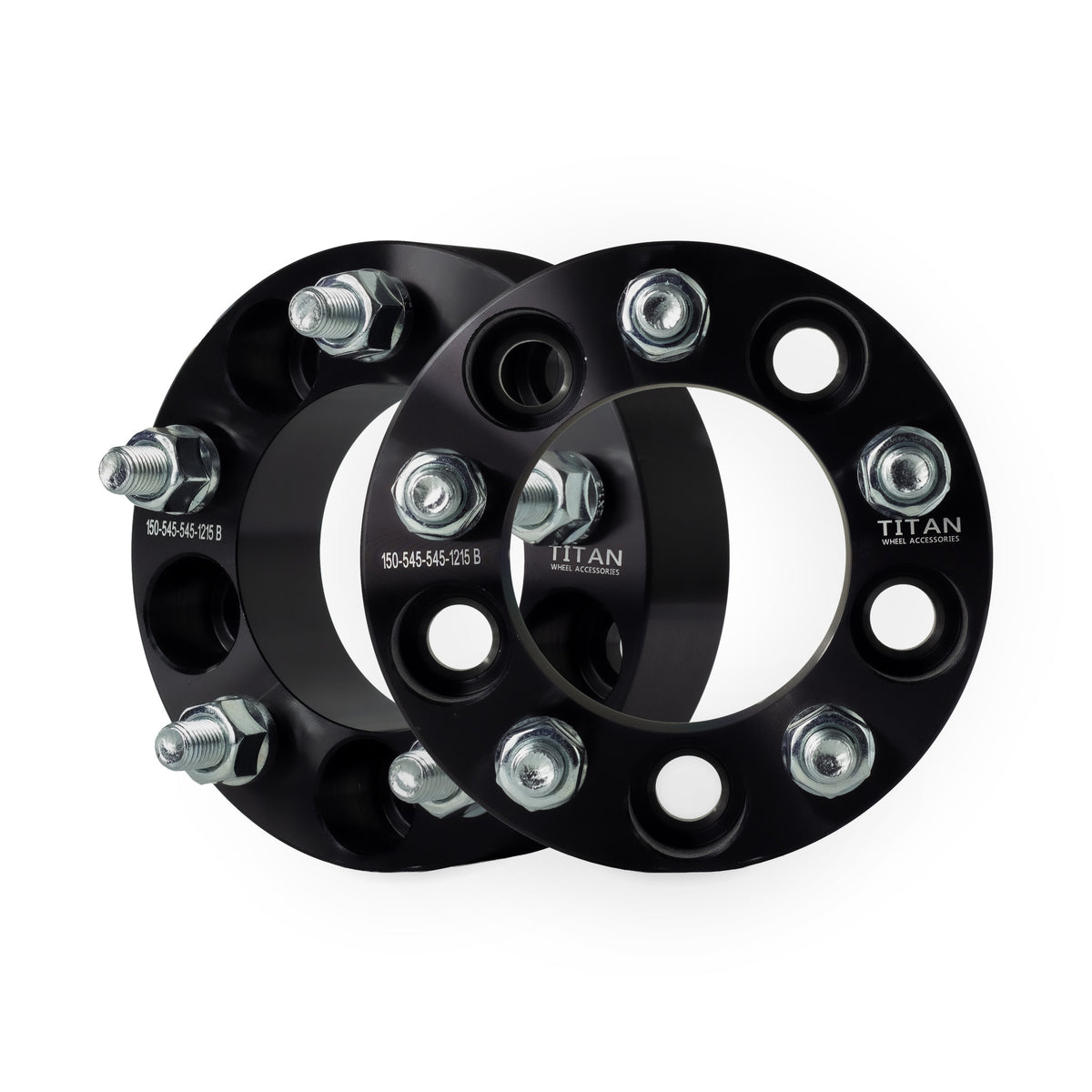 1.5" (38mm) Wheel Spacers for Toyota Scion Lexus | 5x114.3 (5x4.5) | 12x1.5 Studs — pair of 2