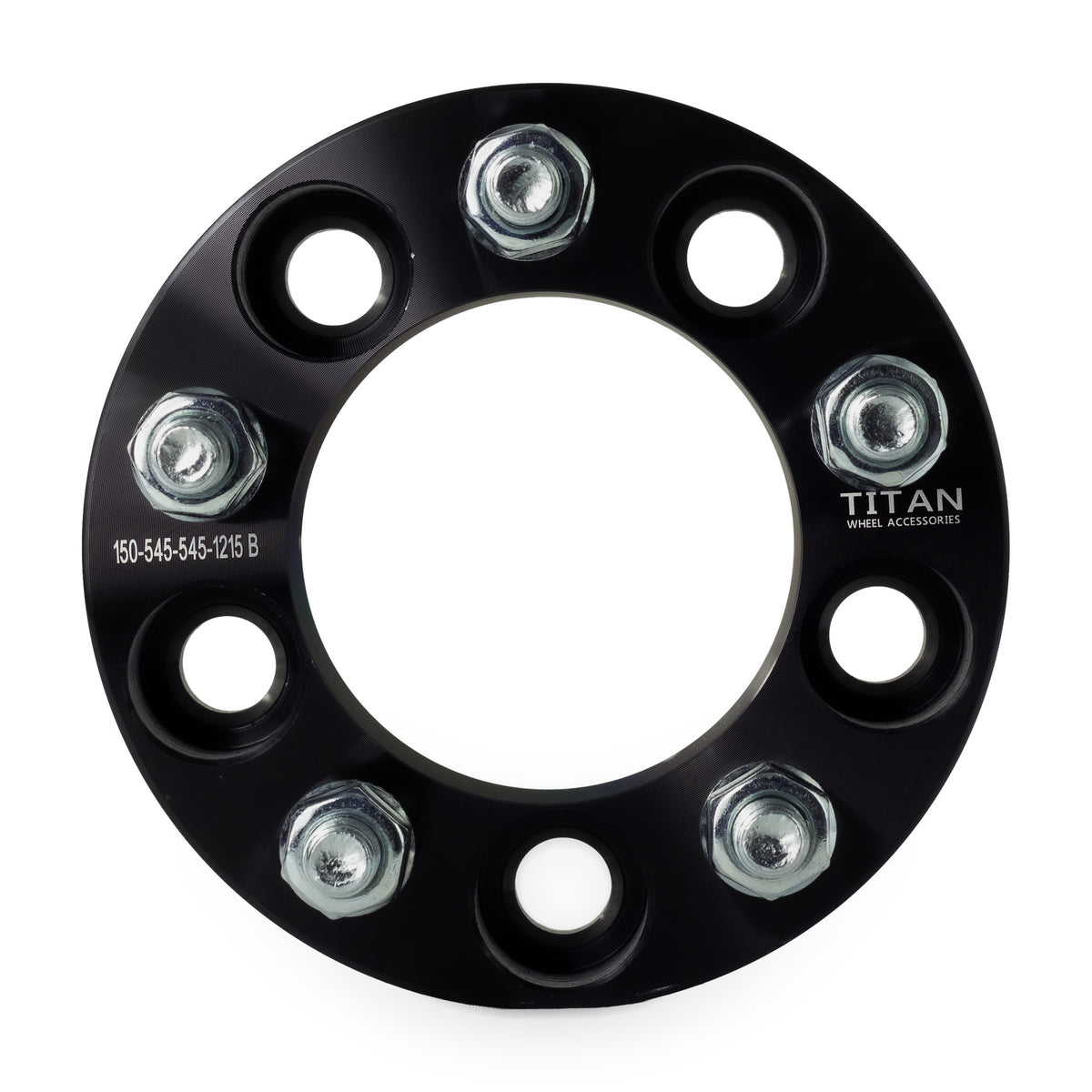 1.5" (38mm) Wheel Spacers for Acura Honda | 5x114.3 (5x4.5) | 12x1.5 Studs — front view