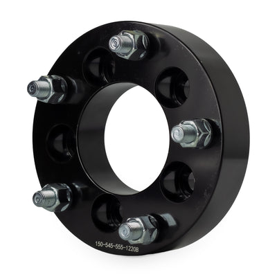 1.5" (38mm) 5x4.5 (5x114.3) To 5x5.5 (5x139.7) Wheel Adapters | 1/2x20 Studs