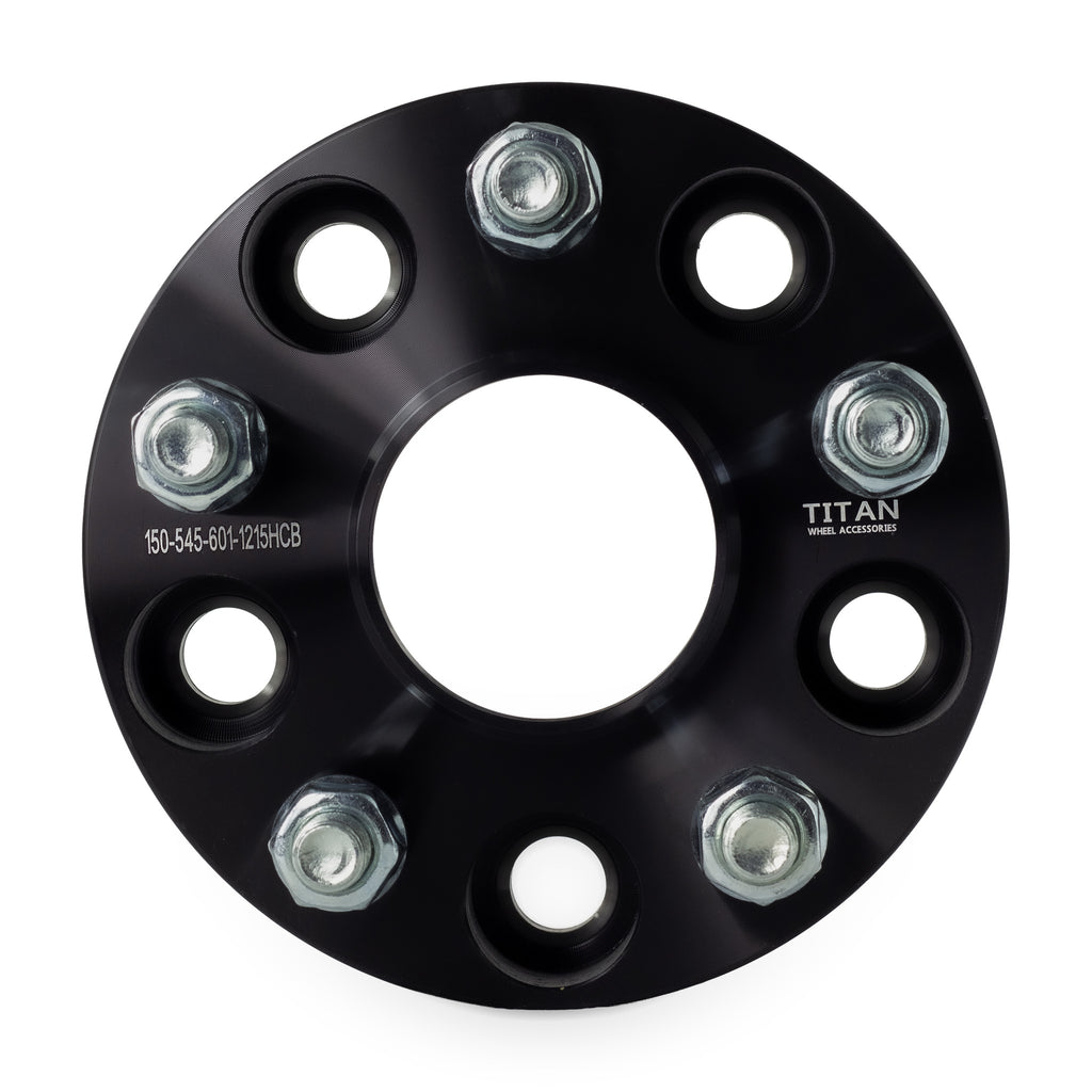 38mm (1.5") Wheel Spacers for Toyota Camry MR2 Lexus IS | 5x114.3 (5x4.5) | 60.1 Hubcentric |12x1.5 Studs — front view